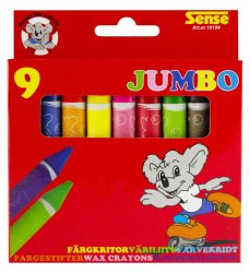 Sense Vaxkritor Jumbo 9-pack