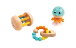 Hape Baby To Toddler Sensory Gift Set - Orange